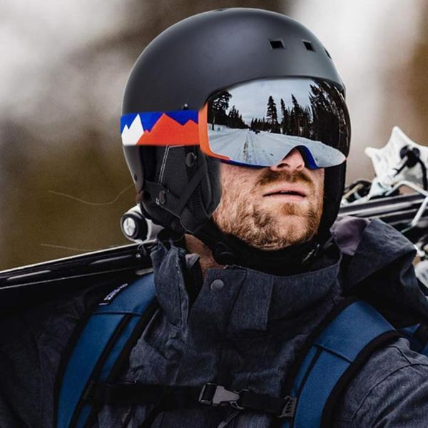 winter windproof warm outdoor snowboard skiing safety helmet protection cap 
winter windproof warm outdoor snowboard skiing safety helmet protection cap