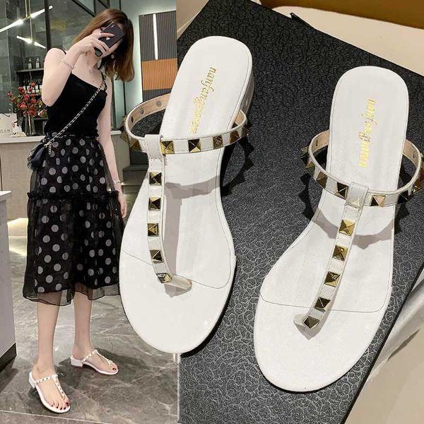 shoes woman's slippers rivet low luxury slides shale female beach rubber flip flops candy colors shose women 2020 designer, Black
shoes woman's slippers rivet low luxury slides shale female beach rubber flip flops candy colors shose women 2020 designer, Black