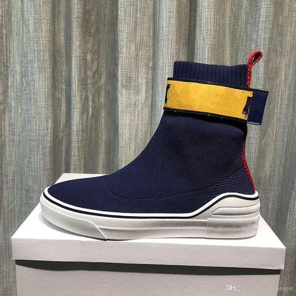 gyh 2019 designer boots letter stripe high cut primeknit men women lady platform thick bottom boots designer shoes fashion with box, Black
gyh 2019 designer boots letter stripe high cut primeknit men women lady platform thick bottom boots designer shoes fashion with box, Black