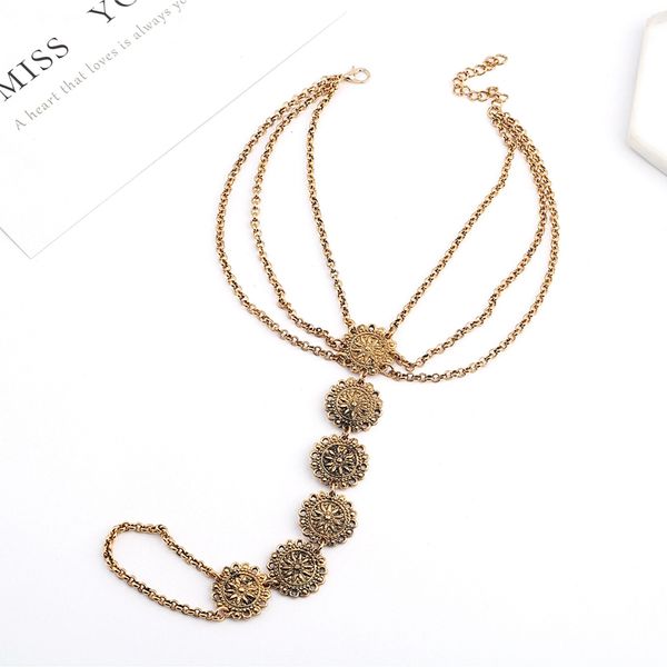 summer new fashion foot jewelry metal color carving anklet nice gift for women to beach, Red;blue
summer new fashion foot jewelry metal color carving anklet nice gift for women to beach, Red;blue