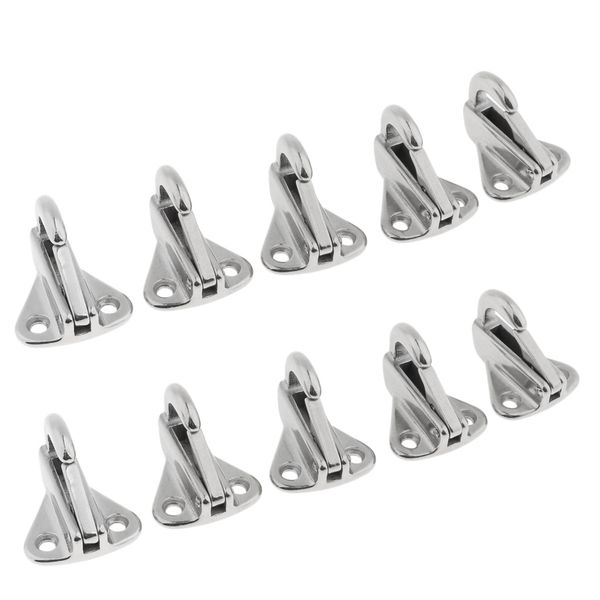 10pcs 316 stainless steel hanging hooks ring for marine yacht coat, clothes, hats, bags, boat kayak hardware, home bathroom, garden, kitchen
10pcs 316 stainless steel hanging hooks ring for marine yacht coat, clothes, hats, bags, boat kayak hardware, home bathroom, garden, kitchen