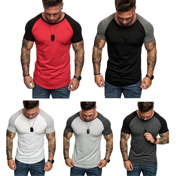 мужчины спортивный зал топ футболка с коротким рукавом slim fit круглый вырез повседневная фитнес блузка
мужчины спортивный зал топ футболка с коротким рукавом slim fit круглый вырез повседневная фитнес блузка