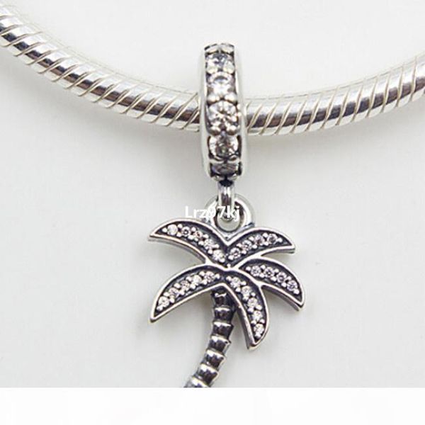 2015 new 925 sterling silver sparkling palm tree dangle charm pendant bead with clear cz fits european pandora jewelry bracelets & necklace, Black
2015 new 925 sterling silver sparkling palm tree dangle charm pendant bead with clear cz fits european pandora jewelry bracelets & necklace, Black