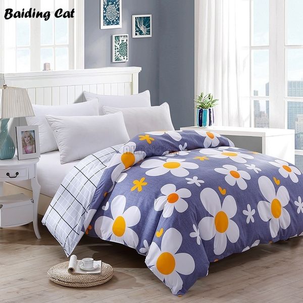 2019 new pastoral flower print bedding set 1pc close skin cotton duvet cover 150*200cm/180*220cm/200*230cm/220*240cm quilt cover
2019 new pastoral flower print bedding set 1pc close skin cotton duvet cover 150*200cm/180*220cm/200*230cm/220*240cm quilt cover