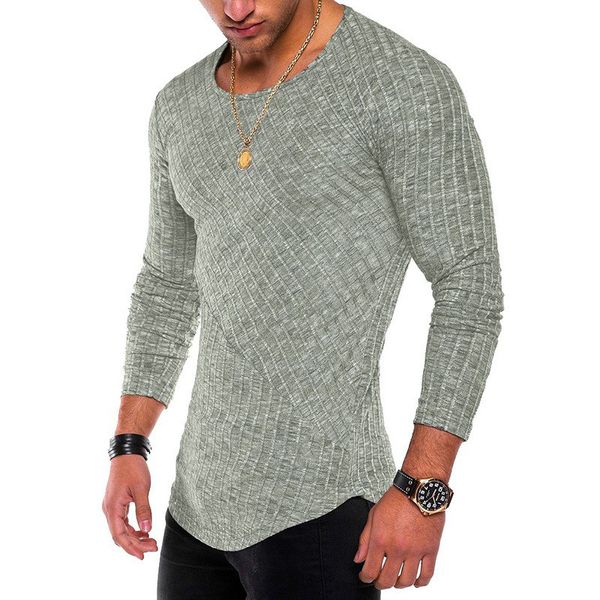 Januarysnow Spring Men T-shirts Plus Size 3XL Long Sleeve Striped T Shirt Casual O-Neck Solid Tshirt Elastic Fitness Hip Hop Tops
Januarysnow Spring Men T-shirts Plus Size 3XL Long Sleeve Striped T Shirt Casual O-Neck Solid Tshirt Elastic Fitness Hip Hop Tops