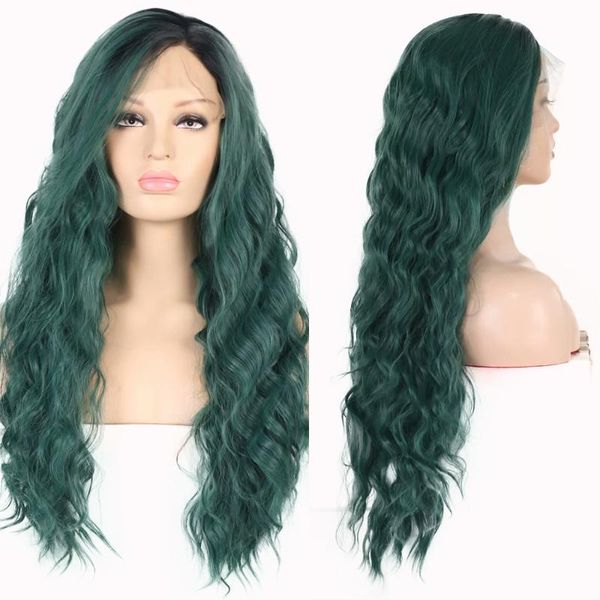 synthetic wigs quinlux per plucked lace front green body wavy for black women cosplay show hair with side part heat fiber
synthetic wigs quinlux per plucked lace front green body wavy for black women cosplay show hair with side part heat fiber