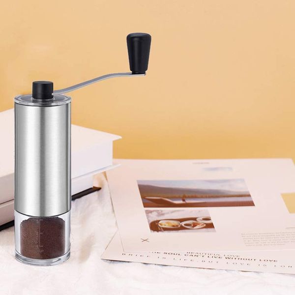 coffee grinder with adjustable ceramic conical burr brushed stainless steel hand crank mill for drip coffee, espresso,french pr coffee grind
coffee grinder with adjustable ceramic conical burr brushed stainless steel hand crank mill for drip coffee, espresso,french pr coffee grind