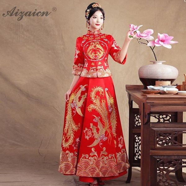 modern bride marry vintage gown qi pao women traditional chinese wedding dress cheongsam red price long qipao orientale femme
modern bride marry vintage gown qi pao women traditional chinese wedding dress cheongsam red price long qipao orientale femme