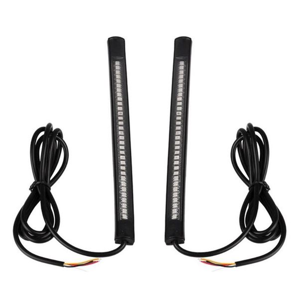 2pcs flexible auto 48 led smd strip motorcycle tail brake turn signal light brake slamp car styling accessaries
2pcs flexible auto 48 led smd strip motorcycle tail brake turn signal light brake slamp car styling accessaries