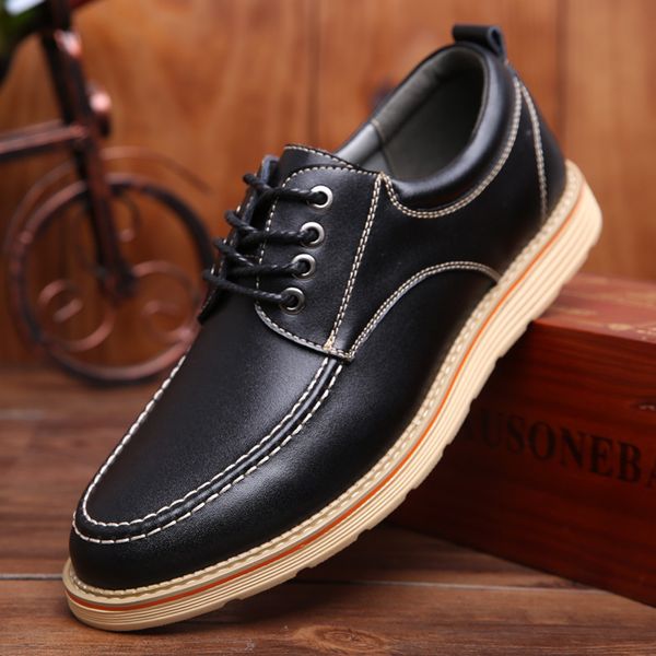 leather men shoesautumn work safety casual shoes fashion flats oxfords loafers moccasins big size 38-44 y5-66, Black
leather men shoesautumn work safety casual shoes fashion flats oxfords loafers moccasins big size 38-44 y5-66, Black