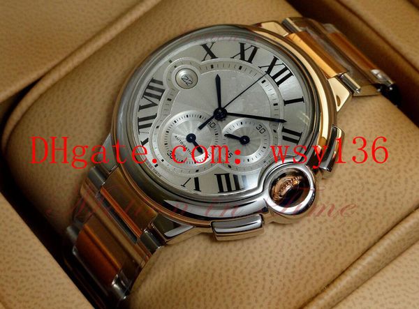 men's watches w6920063 twotone 18k rose gold and steel quartz movement mens wrist watches, Slivery;brown
men's watches w6920063 twotone 18k rose gold and steel quartz movement mens wrist watches, Slivery;brown