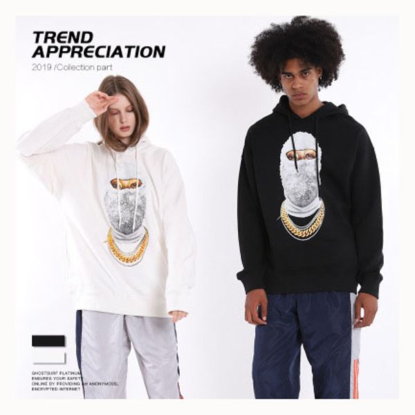 mens designer hoodies luxury hiphop wear fashion trendy masked mans sweater trendy loose mens clothes 2019 new kenye west hoodies, Black
mens designer hoodies luxury hiphop wear fashion trendy masked mans sweater trendy loose mens clothes 2019 new kenye west hoodies, Black