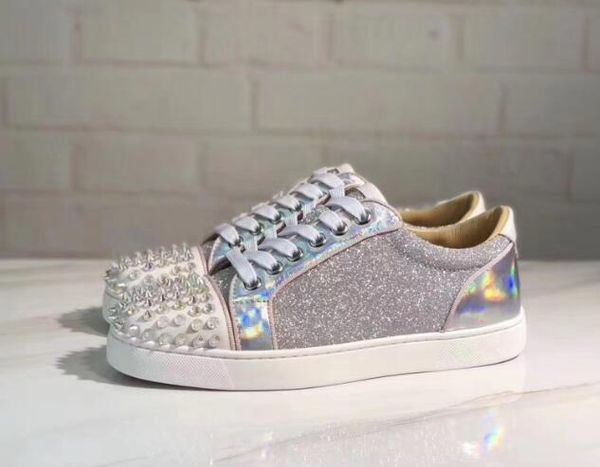famous designer women,men leisure flats mesh leather,spikes,rhinestone red bottom sneakers shoes leisure flats with box, Black
famous designer women,men leisure flats mesh leather,spikes,rhinestone red bottom sneakers shoes leisure flats with box, Black
