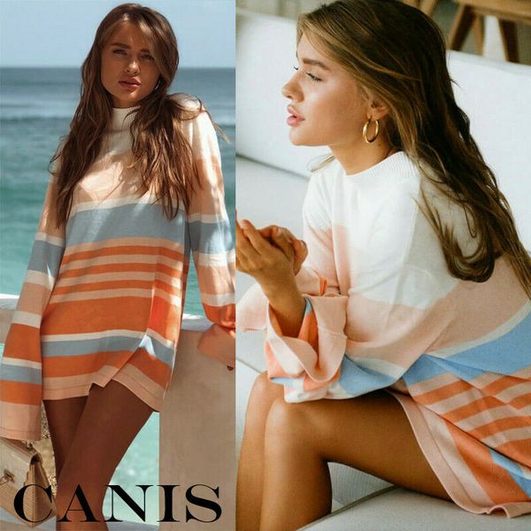 women's blouses & shirts womens long flare sleeve striped print winter blouse ladies casual pullover loose tunic shirt top, White
women's blouses & shirts womens long flare sleeve striped print winter blouse ladies casual pullover loose tunic shirt top, White