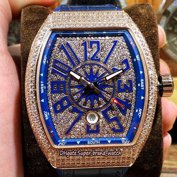 men's collection vanguard v 45 sc dt yachting blue dial automatic mens watch rose gold diamond case leather band sports watches, Slivery;brown
men's collection vanguard v 45 sc dt yachting blue dial automatic mens watch rose gold diamond case leather band sports watches, Slivery;brown