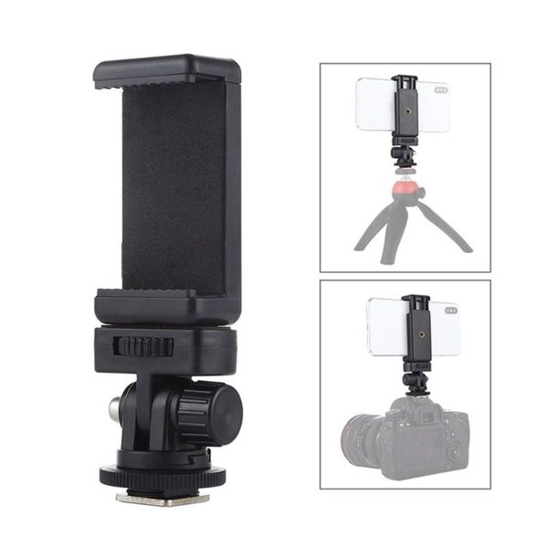 1/4 inch screw thread cold shoe tripod mount adapter with phone clamp camera stand adapter camera accessories
1/4 inch screw thread cold shoe tripod mount adapter with phone clamp camera stand adapter camera accessories