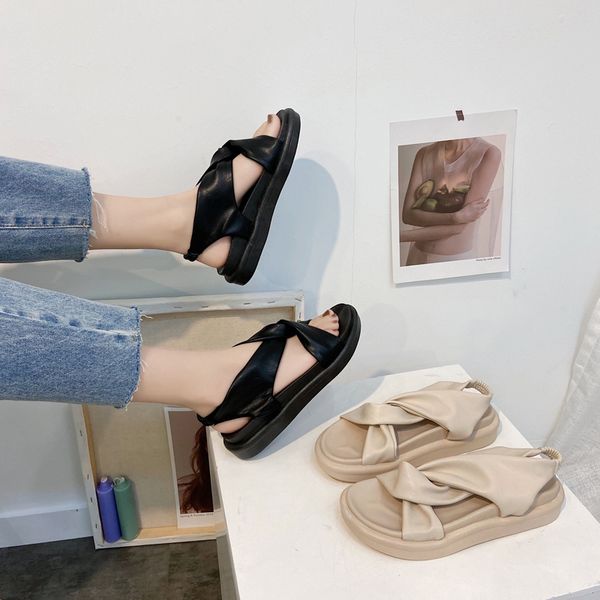 2020 sandals black shoes for women with heel espadrilles platform strappy heels anti-skid cross slip-on loafers summer
2020 sandals black shoes for women with heel espadrilles platform strappy heels anti-skid cross slip-on loafers summer