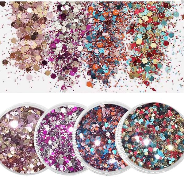 1 box (10ml) metallic glitter - cosmetic glitter for tattoo /eyes / lips nail art mixed metallic glitter/ fine, ma01-008, Silver;gold
1 box (10ml) metallic glitter - cosmetic glitter for tattoo /eyes / lips nail art mixed metallic glitter/ fine, ma01-008, Silver;gold