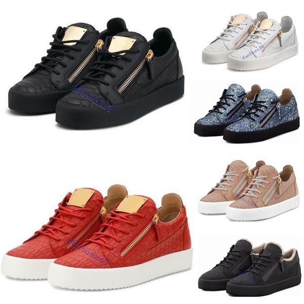 new zip italy designer shoes genuine leather casual shoes golden zipper men and women high sneakers trainers size 36-47, Black
new zip italy designer shoes genuine leather casual shoes golden zipper men and women high sneakers trainers size 36-47, Black
