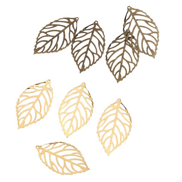 200 pieces hollow filigree charms leaf pendant bridal headdress diy supplies, Black
200 pieces hollow filigree charms leaf pendant bridal headdress diy supplies, Black