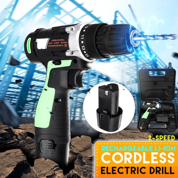 12v battery rechargeable cordless drill electric screwdriver power driver 3/8'' with led light drill diy woodworking power tools
12v battery rechargeable cordless drill electric screwdriver power driver 3/8'' with led light drill diy woodworking power tools