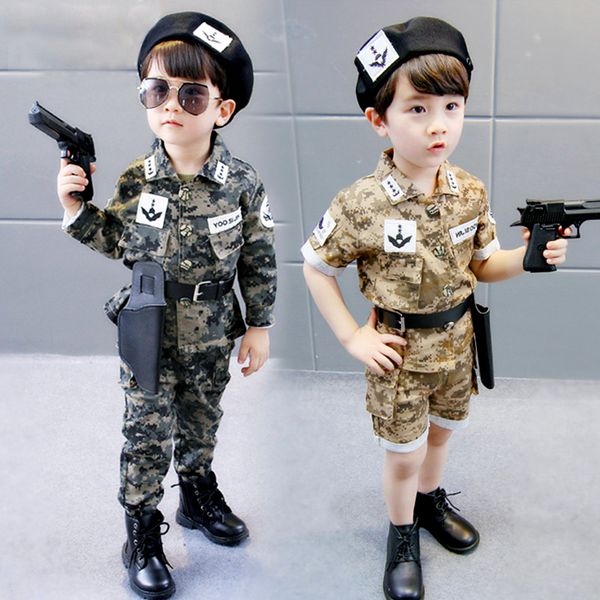 spring/summer children's camouflage suit boys special training kids girls boy clothing sets uniform to school clothes, White
spring/summer children's camouflage suit boys special training kids girls boy clothing sets uniform to school clothes, White