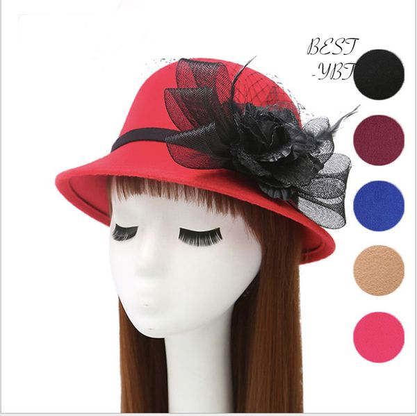 vogue ladies women girls mesh flowers bowknot hats trendy wool bowler fall winter warm lovers fedoras princess caps, Blue;gray
vogue ladies women girls mesh flowers bowknot hats trendy wool bowler fall winter warm lovers fedoras princess caps, Blue;gray