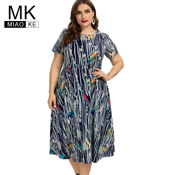 2020 summer womens plus size print flower dress fashion ladies chiffon party vintage dresses, Black;gray
2020 summer womens plus size print flower dress fashion ladies chiffon party vintage dresses, Black;gray