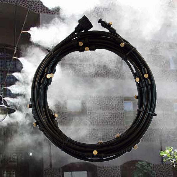 water mist cooling system summer sprinkler brass nozzle outdoor garden greenhouse injector water spray 6m-18m watering kits m022 
water mist cooling system summer sprinkler brass nozzle outdoor garden greenhouse injector water spray 6m-18m watering kits m022