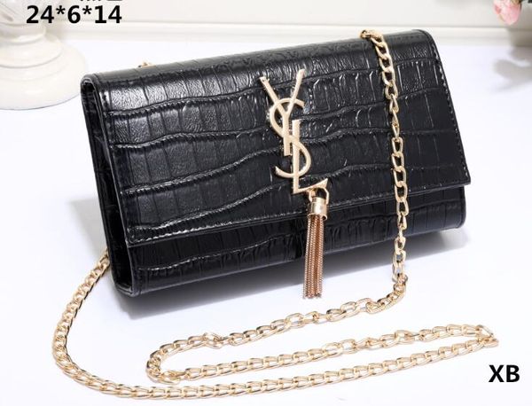 Letter logo chain bag female 2019 new wild crocodile pattern classic crossbody shoulder bag net red fashion
Letter logo chain bag female 2019 new wild crocodile pattern classic crossbody shoulder bag net red fashion