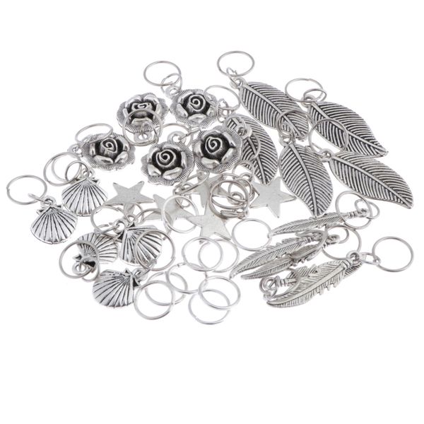 35pcs hair braid rings, hair loops clips metal rings pendant charms set, hair clip accessories, various styles
35pcs hair braid rings, hair loops clips metal rings pendant charms set, hair clip accessories, various styles