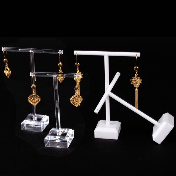 delivery acrylic earrings earrings bracket t-shaped jewelry display stand jewelry counter display props ear jewelry storage, Black
delivery acrylic earrings earrings bracket t-shaped jewelry display stand jewelry counter display props ear jewelry storage, Black