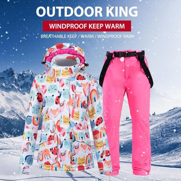 women ski jacket colorful snowboard jacket and bib pants suit korean style ladies waterproof windproof outdoor sports /ffy
women ski jacket colorful snowboard jacket and bib pants suit korean style ladies waterproof windproof outdoor sports /ffy