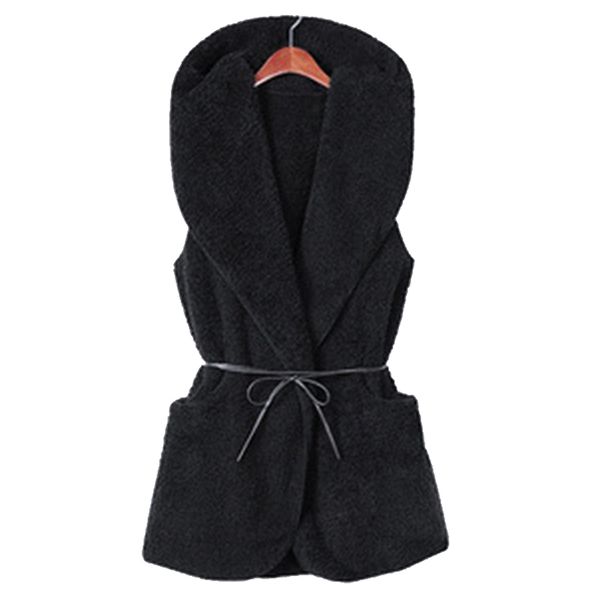 2019 fashion women solid color casual all-match warm lamb sleeveless bow-knot decoration sweater vest jacket, Black;white
2019 fashion women solid color casual all-match warm lamb sleeveless bow-knot decoration sweater vest jacket, Black;white