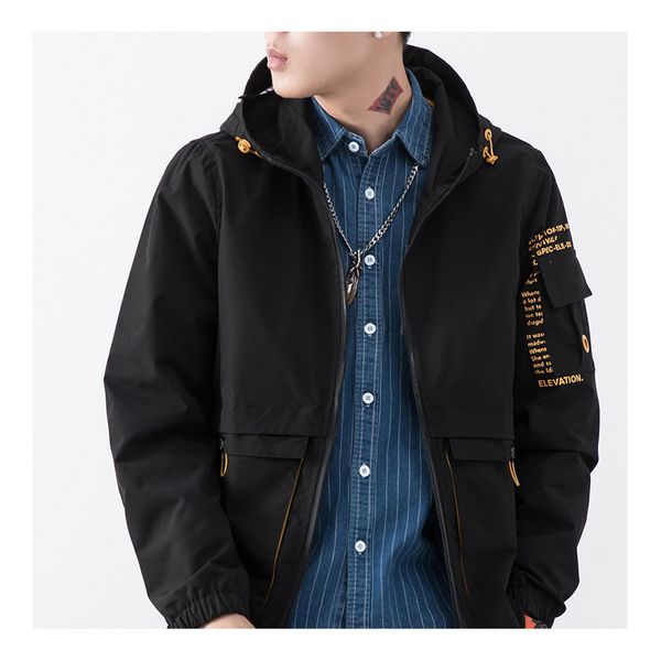 mens designer jackets boys brand coat mens solid color with caps youth multi-pocket zipper jacket 2019 winter new fashion selling, Black;brown
mens designer jackets boys brand coat mens solid color with caps youth multi-pocket zipper jacket 2019 winter new fashion selling, Black;brown