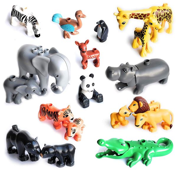 duploe big size diy building blocks animal accessories figures lion panda compatible with duploed toys for children kids gifts
duploe big size diy building blocks animal accessories figures lion panda compatible with duploed toys for children kids gifts