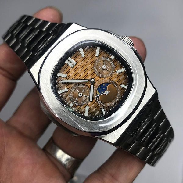 delivery wholesale automatic machinery 39mm watch men sweeping movement watch all small dials work no battery wristwatches, Slivery;brown
delivery wholesale automatic machinery 39mm watch men sweeping movement watch all small dials work no battery wristwatches, Slivery;brown