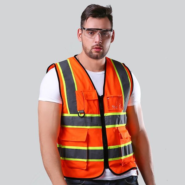 1pc reflective vest high visibility pocket safety gear outdoor protector tank construction security survival sportswear new, Black;blue
1pc reflective vest high visibility pocket safety gear outdoor protector tank construction security survival sportswear new, Black;blue