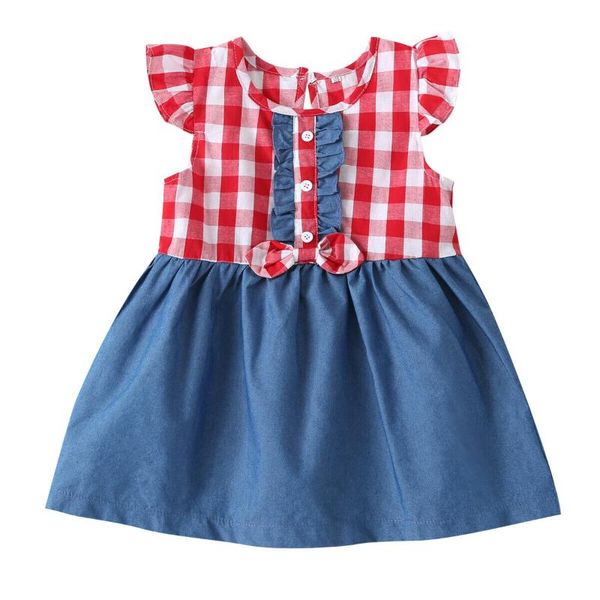 toddler baby kid girl princess dress flower denim summer sleeveless shirt tutu lace puff sleeve a line princess cute clothing, Red;yellow
toddler baby kid girl princess dress flower denim summer sleeveless shirt tutu lace puff sleeve a line princess cute clothing, Red;yellow