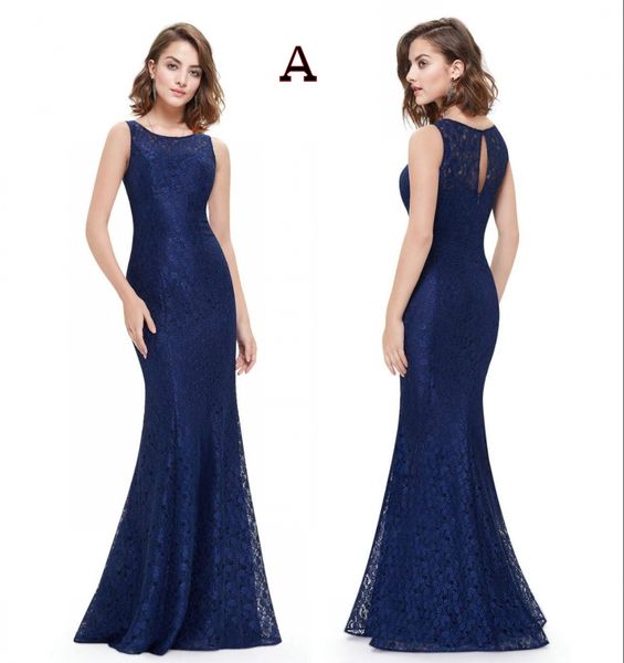 navy blue lace mother of the bride dresses jewel neck mermaid wedding guest dress floor length mother groom gowns dh6292, Black;red
navy blue lace mother of the bride dresses jewel neck mermaid wedding guest dress floor length mother groom gowns dh6292, Black;red