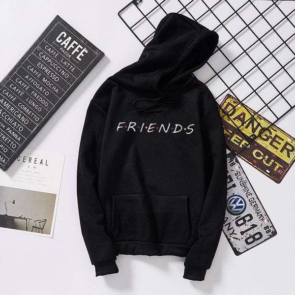 men's hoodie sweatshirts autumn print friends men's hoody streetwear long coat, Black
men's hoodie sweatshirts autumn print friends men's hoody streetwear long coat, Black