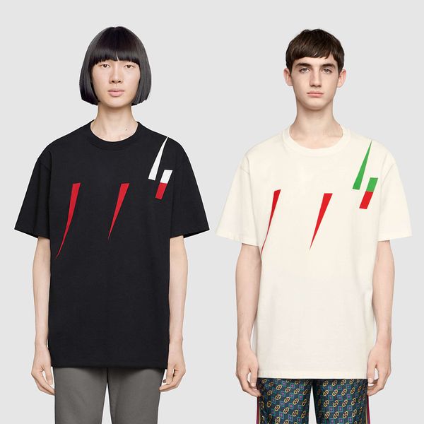new fashion mens designer t shirts men short sleeve t-shirt with logo blade print women t-shirt male 100% cotton tees, White;black
new fashion mens designer t shirts men short sleeve t-shirt with logo blade print women t-shirt male 100% cotton tees, White;black
