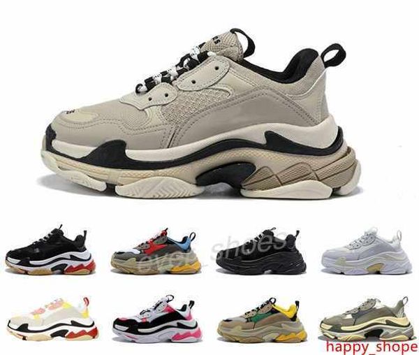 новый triple s дизайнер париж 17fw низкий старый папа платформа кроссовки черный белый сочетание подошвы сапоги мужчины женщины мода повседн
новый triple s дизайнер париж 17fw низкий старый папа платформа кроссовки черный белый сочетание подошвы сапоги мужчины женщины мода повседн