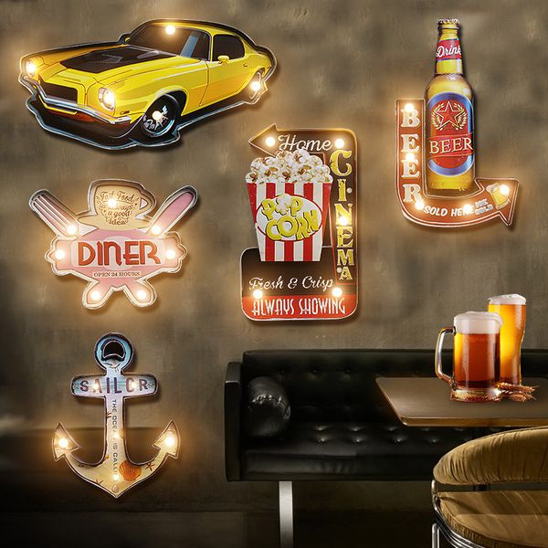american vintage led neon signs decorative painting for pub bar restaurant cafe advertising signage wall decoration metal signs
american vintage led neon signs decorative painting for pub bar restaurant cafe advertising signage wall decoration metal signs
