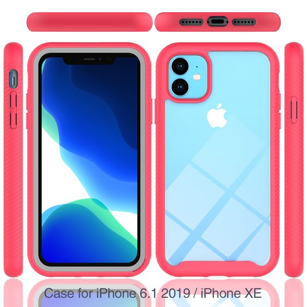 Конструктор чехол для iPhone 11 Pro MAX Hybrid Combo PC TPU Clear Прозрачный Защитнику Телефон Case
Конструктор чехол для iPhone 11 Pro MAX Hybrid Combo PC TPU Clear Прозрачный Защитнику Телефон Case