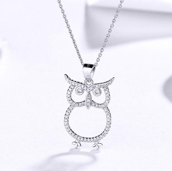 fashion luxury 925 sterling silver owl charm pendant for women wholesale & retail micro-setting cubic zirconia necklace
fashion luxury 925 sterling silver owl charm pendant for women wholesale & retail micro-setting cubic zirconia necklace