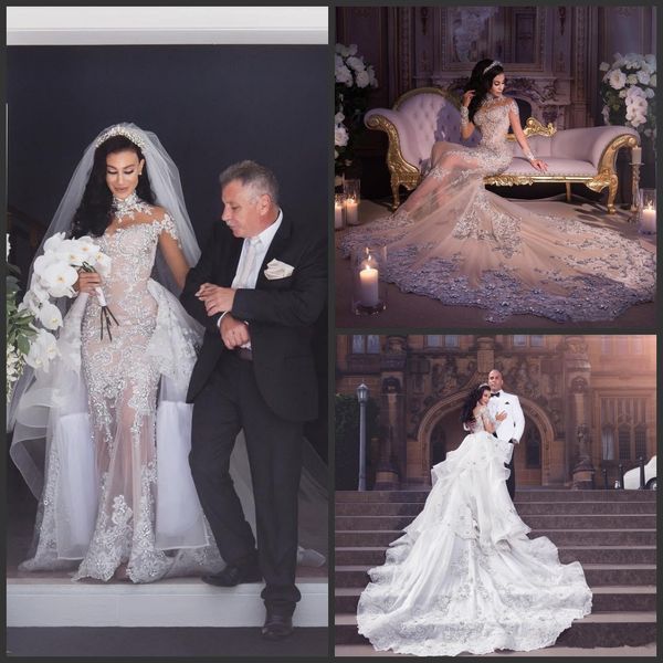 2020 новый сексуальный африканский русалка свадебные платья с длинным рукавом съемная юбка поезд sheer свадебное платье страна бисером vesti, White
2020 новый сексуальный африканский русалка свадебные платья с длинным рукавом съемная юбка поезд sheer свадебное платье страна бисером vesti, White