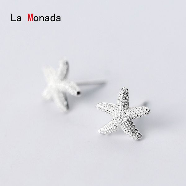 la monada cute starfish earings studs 925 sterling silver fine jewelry minimalist stud earrings for women silver 925 korean, Golden;silver
la monada cute starfish earings studs 925 sterling silver fine jewelry minimalist stud earrings for women silver 925 korean, Golden;silver