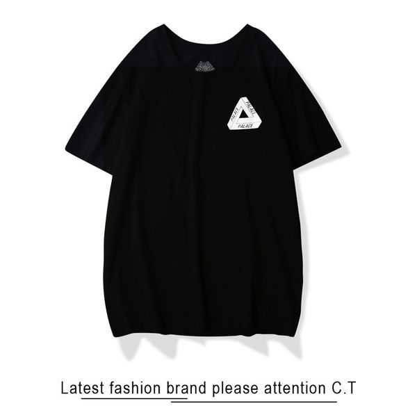 19SS Cotton Triangle Print 3D Metallic Effect Mens Designer T Shirts Boutique Summer Casual Designer Polo Shirts Men Short Sleeve
19SS Cotton Triangle Print 3D Metallic Effect Mens Designer T Shirts Boutique Summer Casual Designer Polo Shirts Men Short Sleeve