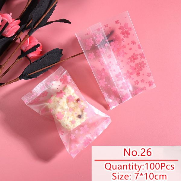 100pcs/lot candy bag homemade snowflake cookies pack transparent red cherry blossoms pattern nougat party snack packing bag
100pcs/lot candy bag homemade snowflake cookies pack transparent red cherry blossoms pattern nougat party snack packing bag